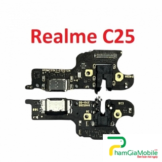 Cụm Sạc, Chui Sạc Realme C25 Sạc Chập Chờn, Không Vào Pin